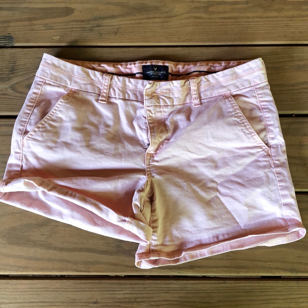 American Eagle pink shorts